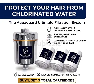 Aquaguard shower filter Combo
