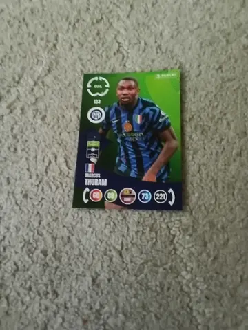 Panini Football Card - Inter Milan Player Collectible Marcus Thuram