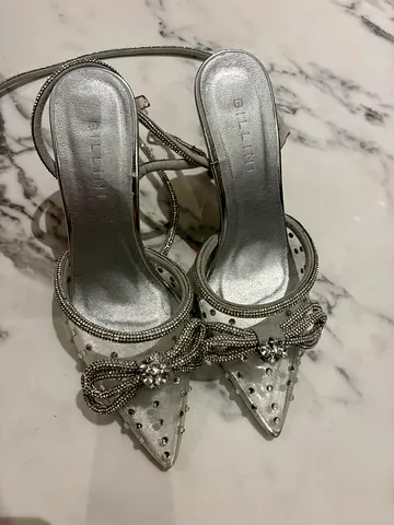 Billini crystal heels