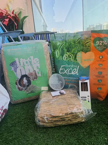 Rabbit hay & wood chips and more