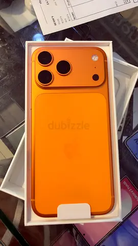📱 iPhone 17 Pro Max – 512GB 🧡
✨ Excellent Condition – Zero Scratches
🔋 Battery Health: 91%