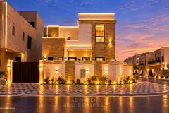 A dream villa with sophisticated design in Al Bahia—a luxurious corner villa featuring 4 master be
