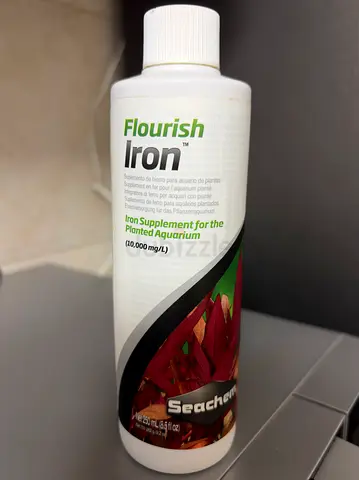 Opened Seachem Flourish Iron supplement ~180ml
