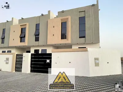 Townhouse for rent in Al Helio 1, Ajman | 4 bedrooms | Majlis | Living room | Roof terrace | Maid's room | Ready for immediate occupancy | 85,000