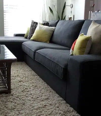 Like brand new Ikea Kivik L Shape Sofa