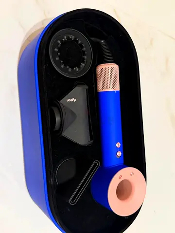 Dyson Supersonic Hair Dryer (Blue/Pink) with Attachments - new fix price