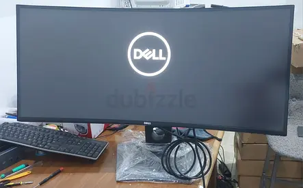 Dell Curve 34” Monitor U3417W — Perfect Condition