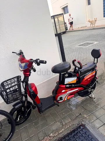 red electric scooters / mobility scooters - used, good condition