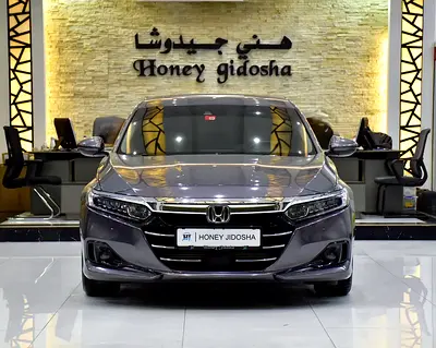 AED 1,566 EMi at 0% DP | Honda Accord ( 2022 Model ) in Grey Color GCC Specs
