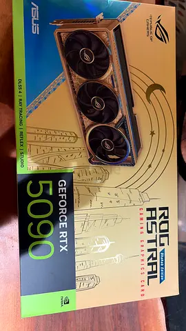 ASUS ROG Astral GeForce RTX 5090 24GB - Mint Boxed GPU