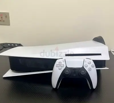 PlayStation 5 (PS5) Console with DualSense Controller - hdmi cable and power cable perfect condition