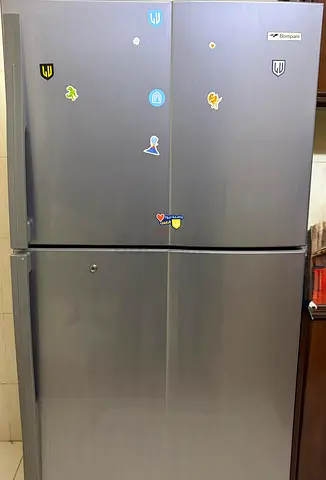 Bompani Stainless Steel Refrigerator - Good Condition