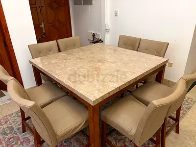 Dinner Table with 8 seats (good condition)