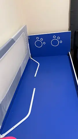 Kids bed with Side Guard - Blue