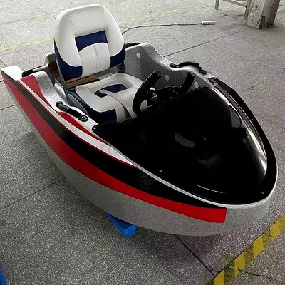 Megawheels High Speed Electric Mini Boat 72 v with removable batteries