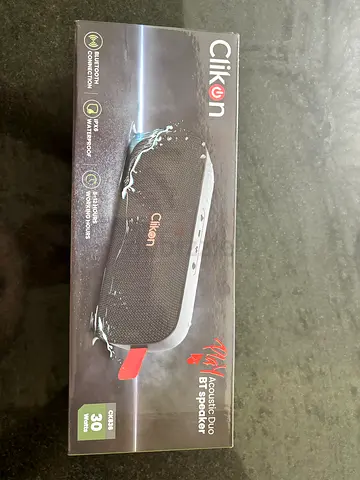 Clikon Acoustic Duo Bluetooth Speaker 30W Waterproof - Unopened