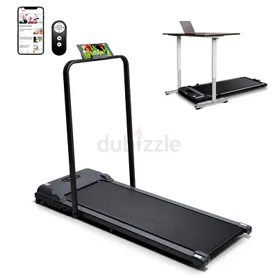 Foldable Treadmill with Remote & Phone Holder - Compact Walking Pad