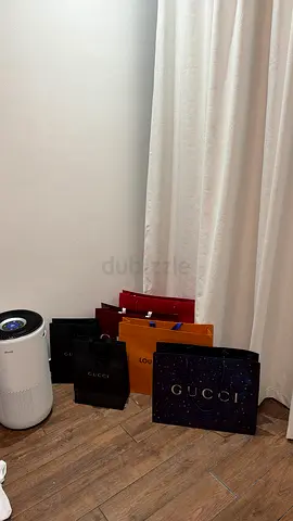 Collection of Luxury Branded Shopping Bags (Gucci,Fendi,Dior, Louis Vuitton) - Good Condition