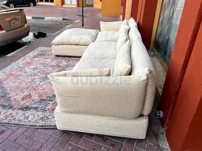 EXCELLENT Condition Marina Home feather 🪶 filled Sofa Beige