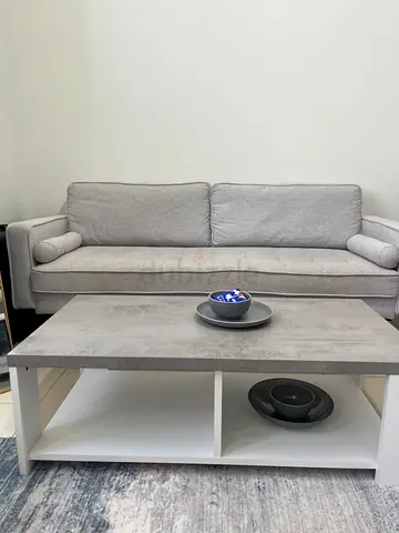 3 seat sofa+ coffee table from home centre