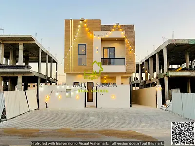 Luxury villa in Al Helio 2, Ajman (including registration and ownership fees) near services, freehold