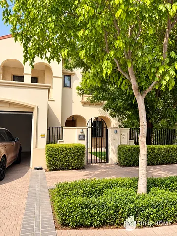 5BR Villa | Samara Arabian Ranches 2 | Garden & BBQ Area | Park View