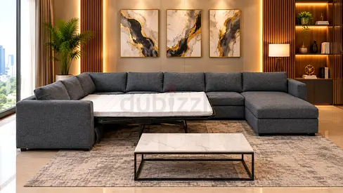 U-Shape Sofa Bed – Premium & Modern Design