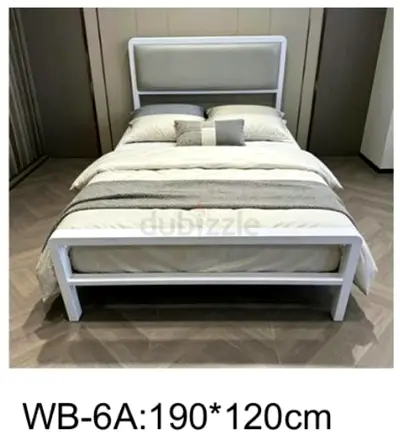 NEW HIGH QUALITY METAL DOUBLE SIZE BED AVAILABLE 120X190 CM