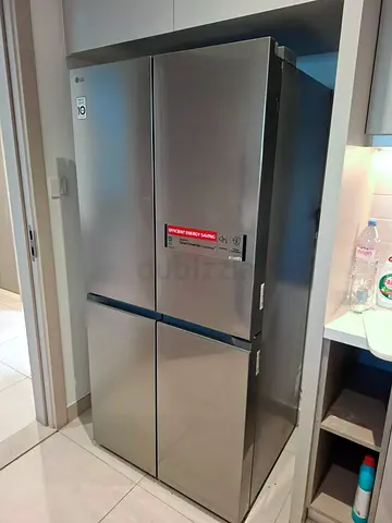LG Side By Side 4 Door Refrigerator Bottom Freezer Latest Model