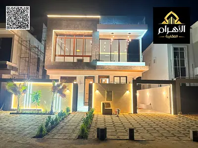 Luxury 3-story villa with a swimming pool – Registration fees included – Prime location – Close to all amenities – Excellent finishes – The best in Aj