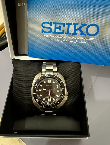Seiko Prospex Automatic Diver's Watch with Box