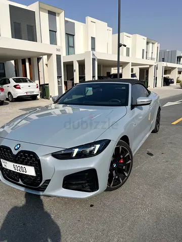 Like New 2025 BMW 420i Convertible MSport | GCC Specs | 5-Yr Service & Warranty