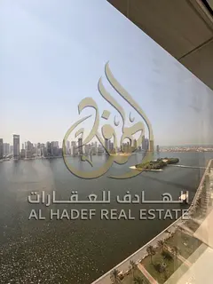 4BR in Al Majaz 1 with sea view, 2 master rooms, maid & laundry rooms, built-in wardrobes, free AC,