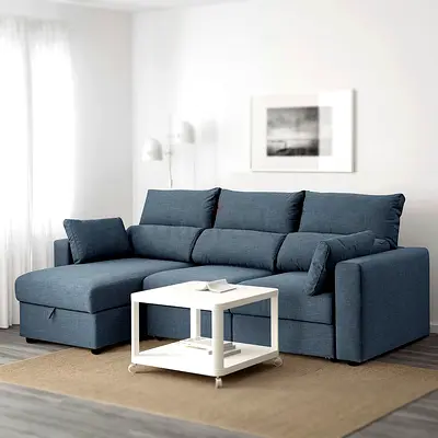 Like new Ikea Eskelstuna Sofa Bed with Storage