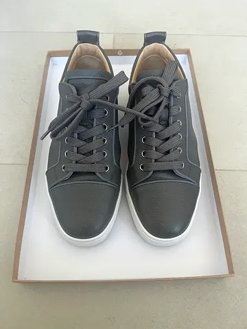 Christian Louboutin - Louis Junior Orlato Flat (41) - Smoke Grey