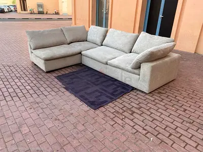 Pan Emirates Feather filled Sofa Perfect Condition