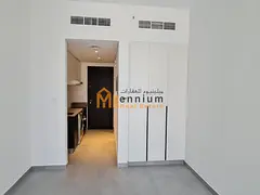 A luxurious studio in Aljada, Solo building, 4th floor, with a stunning pool view!!!