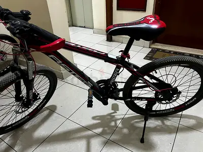 Used 26" Mountain Bike - Red/Black, Good Condition