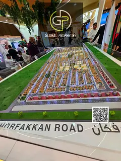 Townhouse Plot for Sale in Al Bataeh Oasis- SHARJAH | Freehold All Nationalities | 5-Year Flexible