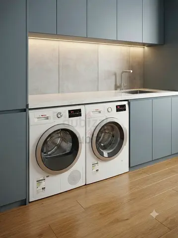 Bosch Series 6 9kg Washer & Dryer Set – Front Load Pair | Good Condition