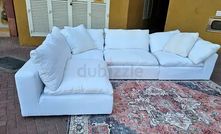 Marina Luscious linen Fabric sofa