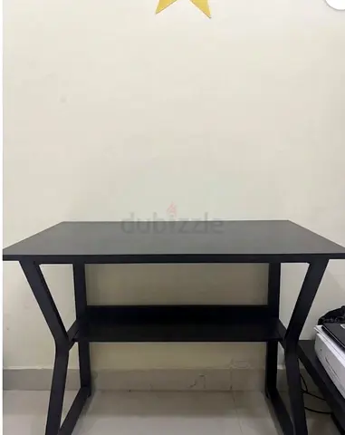 *DESK ONLY* Good condition black desk