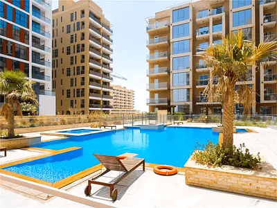 2BR Apartment | Unfurnished | Sherena Residence, Majan