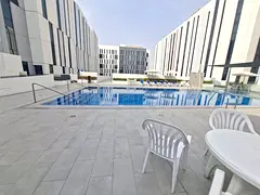Lab studio apartment Al Jada inside with J pool cover parking area Lab studio apartment Al Jada insi