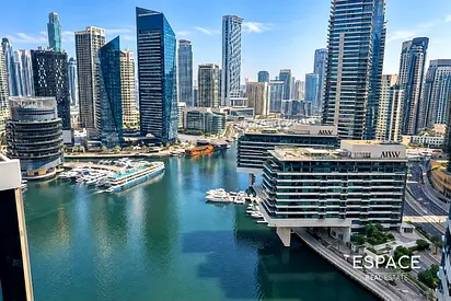 High floor | Marina & Sea View | 1 BR