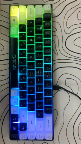 Compact 60% RGB Mechanical Keyboard - Wired, Clean Condition