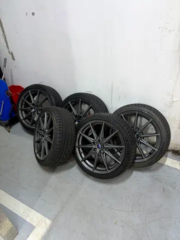 Subaru BRZ wheels with Pilot Sport 4