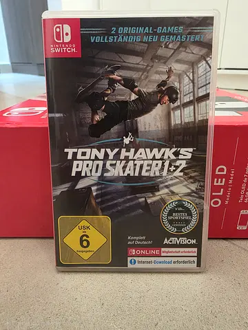 Tony Hawk's Pro Skater 1 + 2 (Nintendo Switch) - Good as new