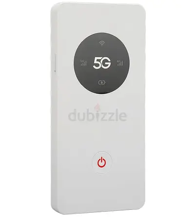 Portable 5G WiFi Hotspot Router - Unlocked, White