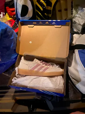 Adidas Samba sneakers - beige/pink, brand new , size 38 1/2
